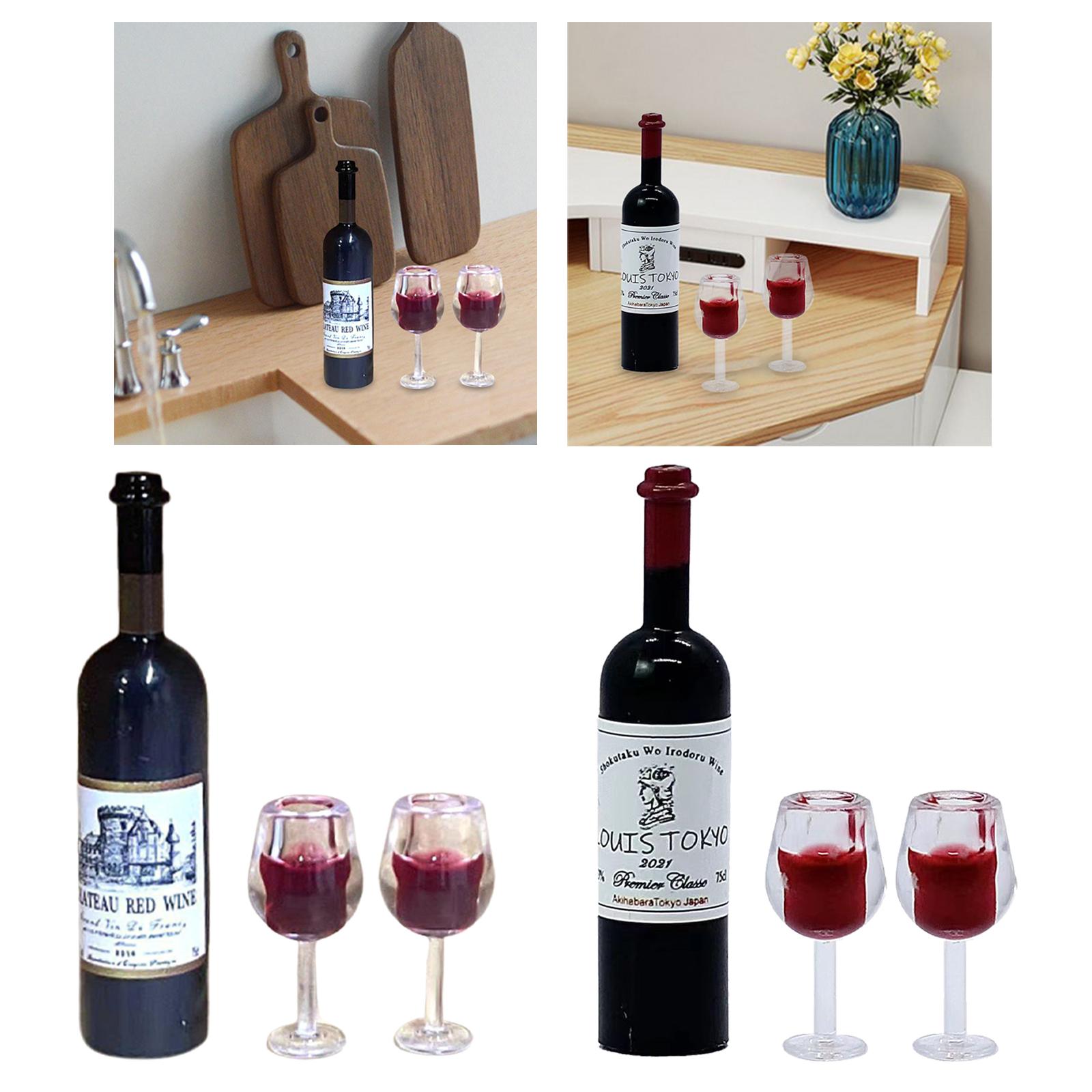 1/12 Scale Dollhouse Wine Bott – Home Bar Shelf recenzja i cena