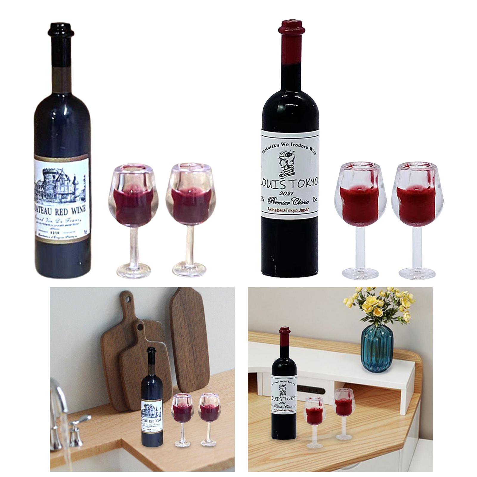 1/12 Scale Dollhouse Wine Bott – Home Bar Shelf recenzja i cena