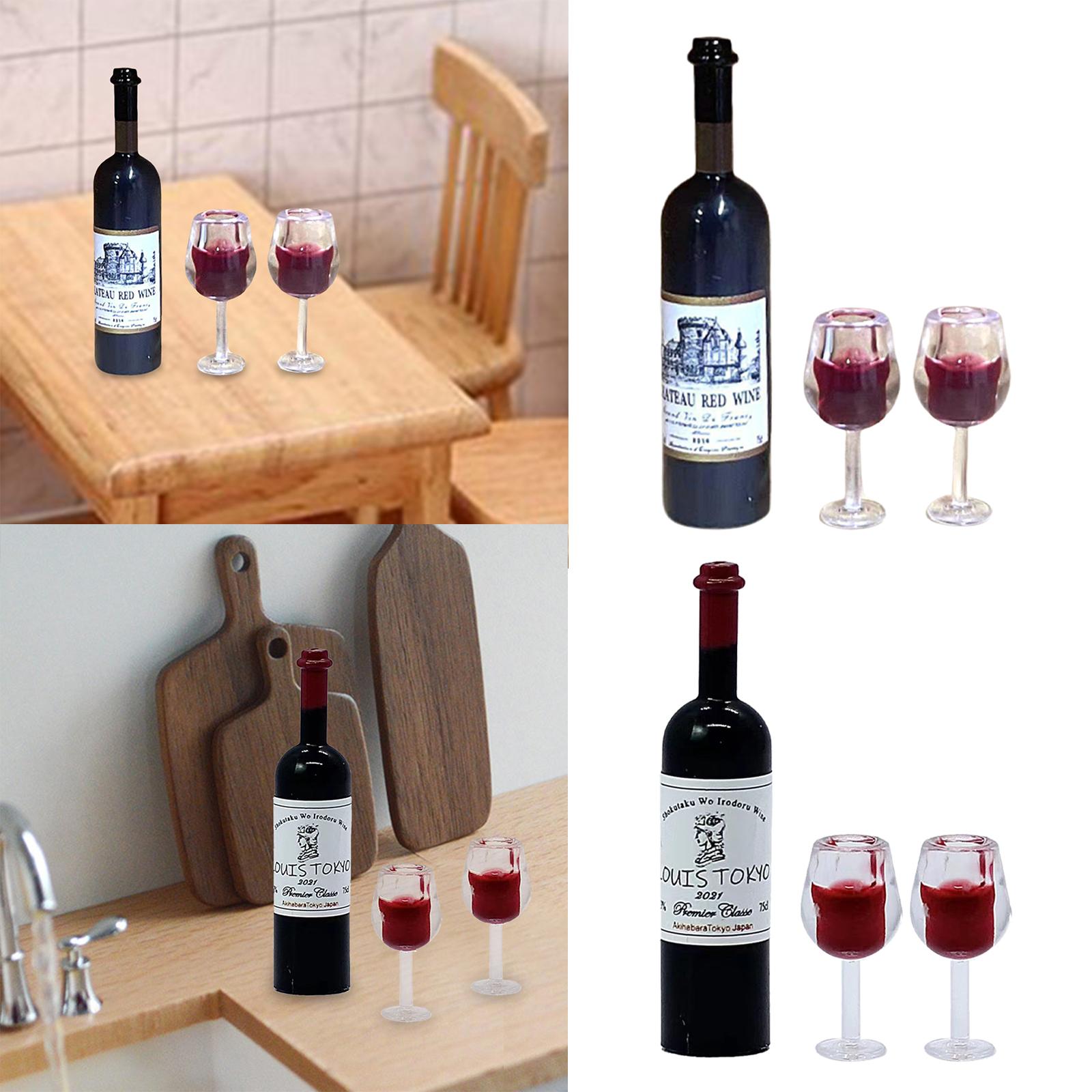 1/12 Scale Dollhouse Wine Bott – Home Bar Shelf recenzja i cena