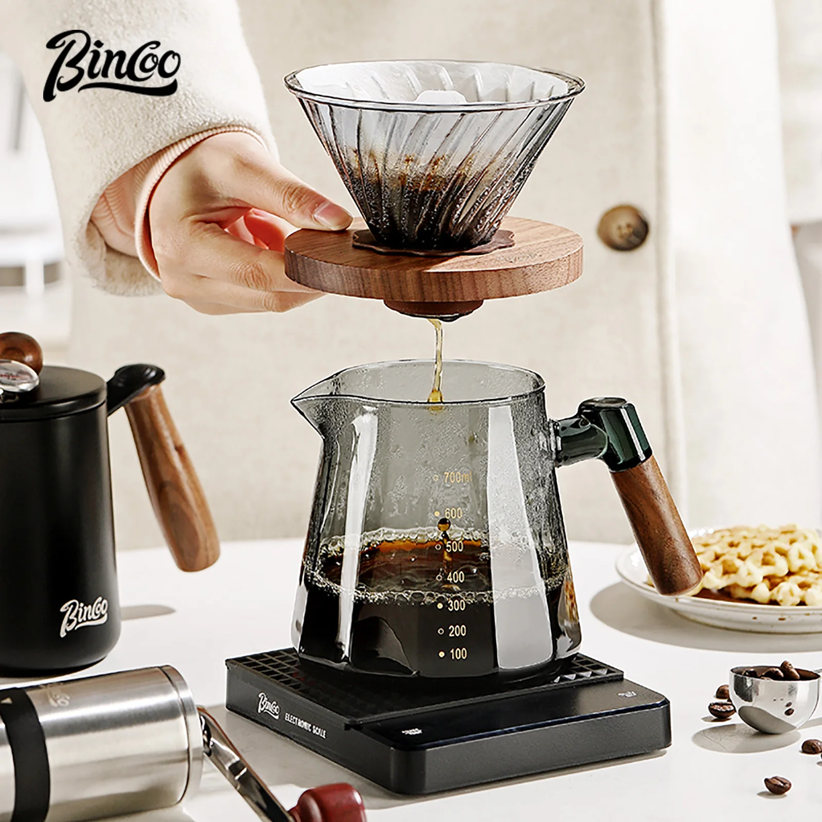 Bincoo 800ml Barista Pour Over – Home Barista recenzja i cena