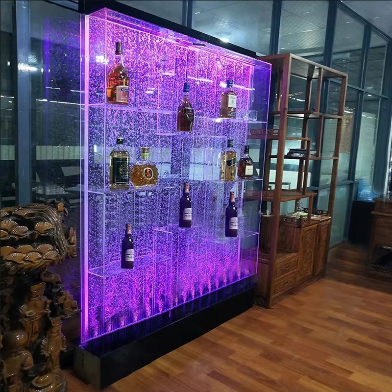 Customized Acrylic LED Water B – Home Bar Shelves recenzja i cena