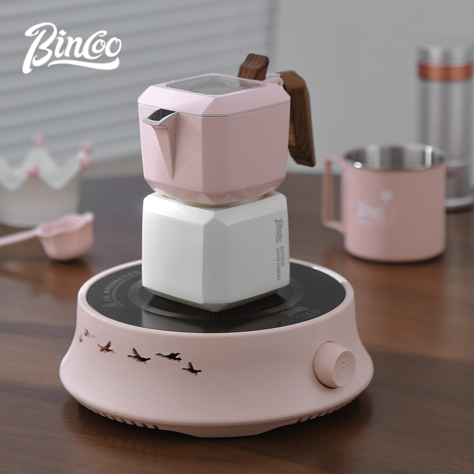 BINCOO Dual Valve Moka Pot Squ – Home Barista recenzja i cena