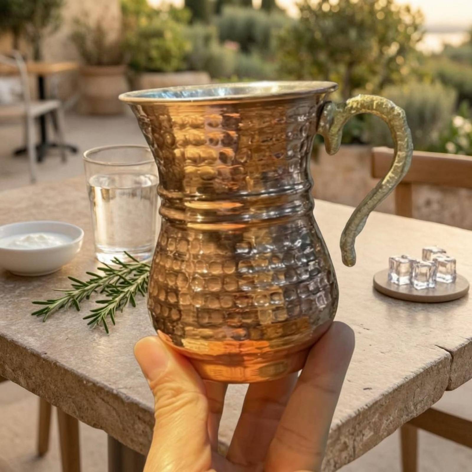 Metal Cup with Handle Flared R – Mule Copper Mug recenzja i cena