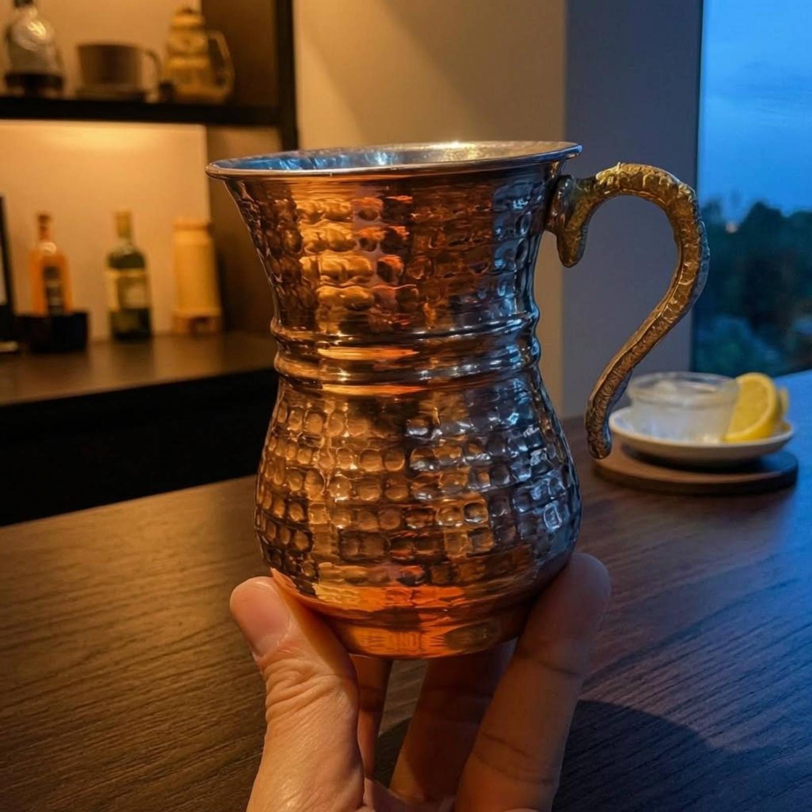 Metal Cup with Handle Flared R – Mule Copper Mug recenzja i cena