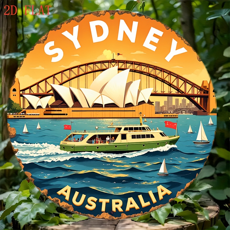 2D Metal Sign Sydney Australia – Home Bar Sydney recenzja i cena