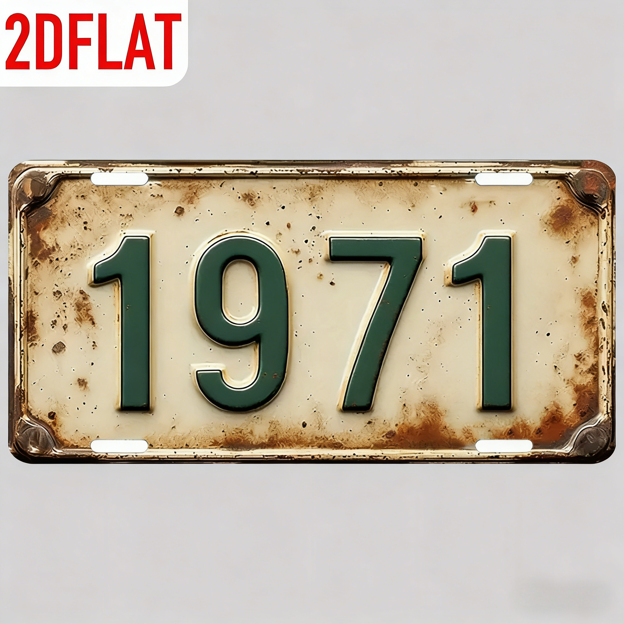 2D Flat Design - Vintage Metal – Home Bar Cafe recenzja i cena
