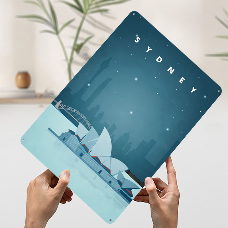 Sydney Travel Poster Customize – Home Bar Sydney recenzja i cena