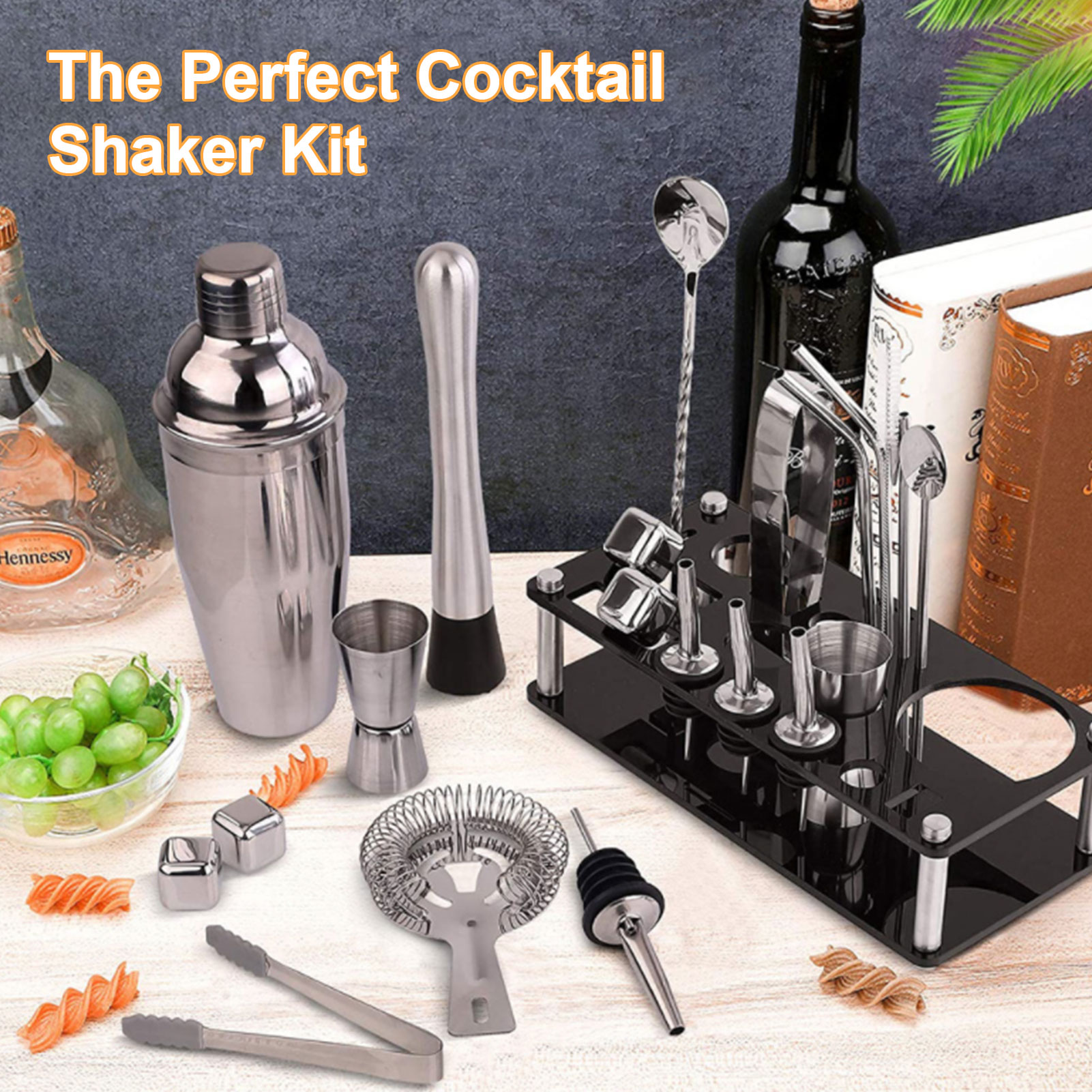 Cocktail Making Set Shaker Sta – Cocktail Recipe Book recenzja i cena