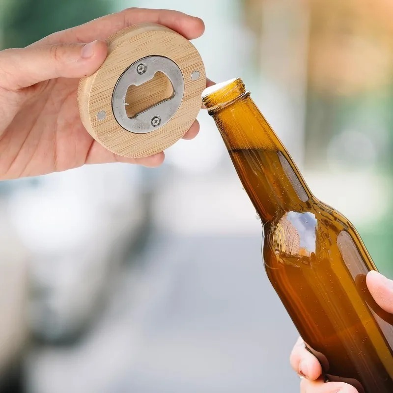 10/1pcs Magnetic Bamboo Bottle – Home Bar And Fridge recenzja i cena