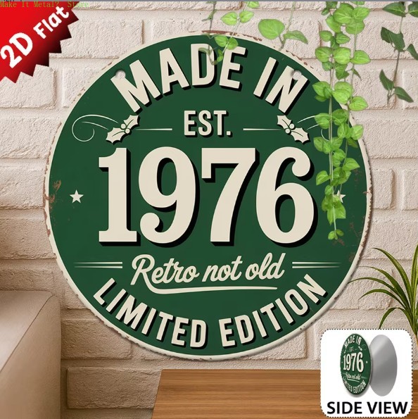 Made in 1976 Retro Not Old 2D  – Home Bar Accessories recenzja i cena
