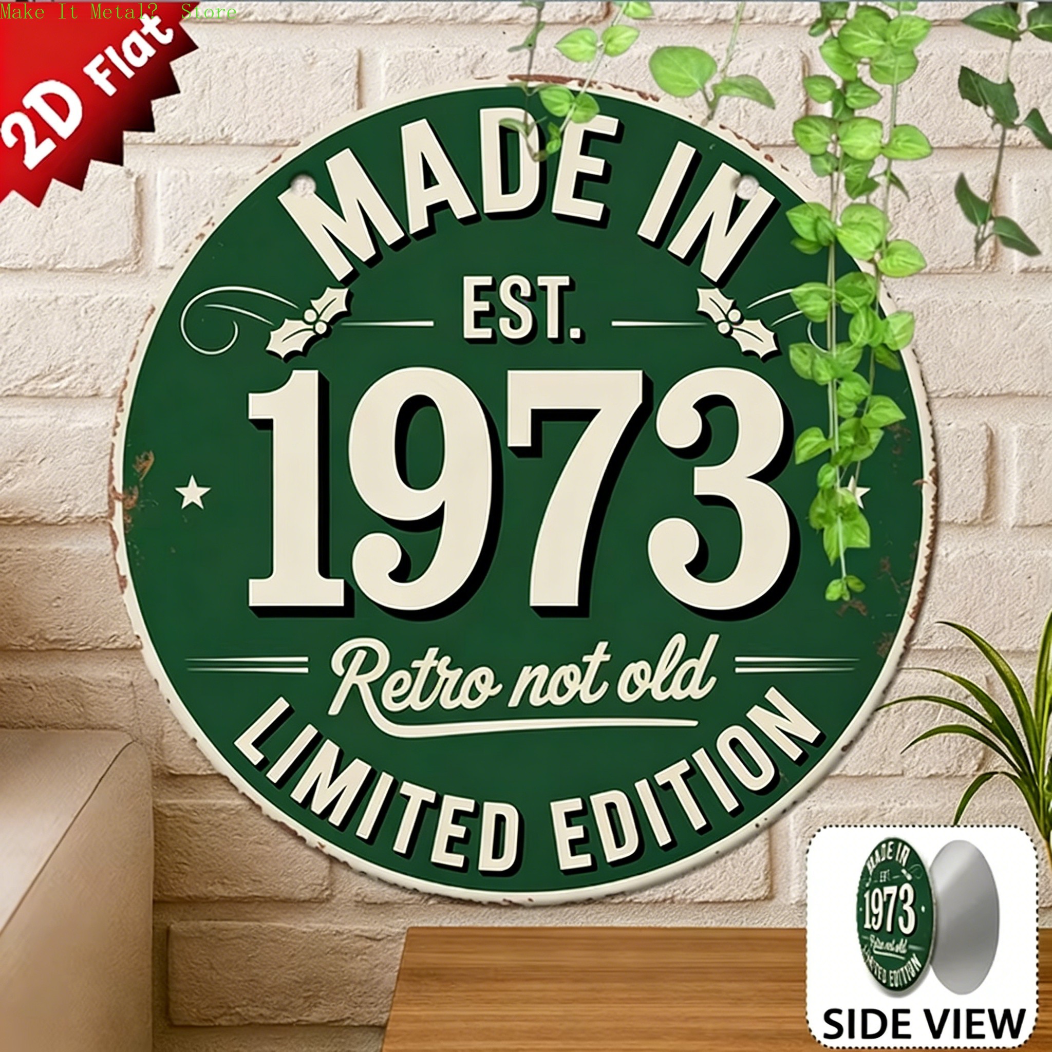 Made in 1976 Retro Not Old 2D  – Home Bar Accessories recenzja i cena