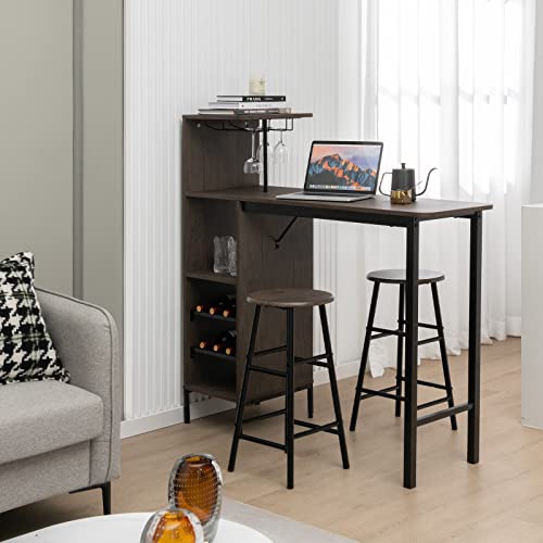 3-Piece Industrial Bar Set: Br – Home Bar And Counter recenzja i cena
