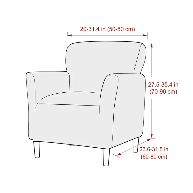 1PC Water Repellent Tub Sofa C – Home Bar Seating recenzja i cena