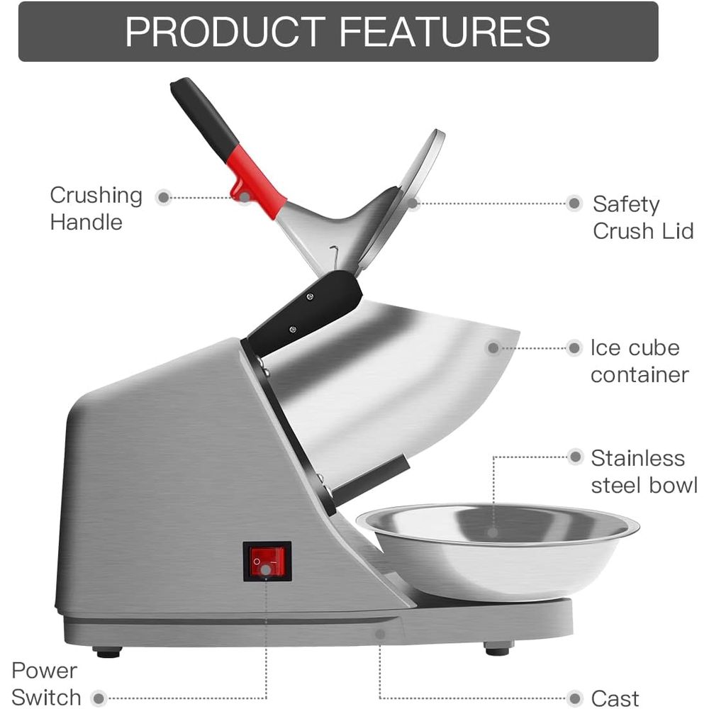 Electric Ice Crusher with Stai – Ice Pick Pick recenzja i cena