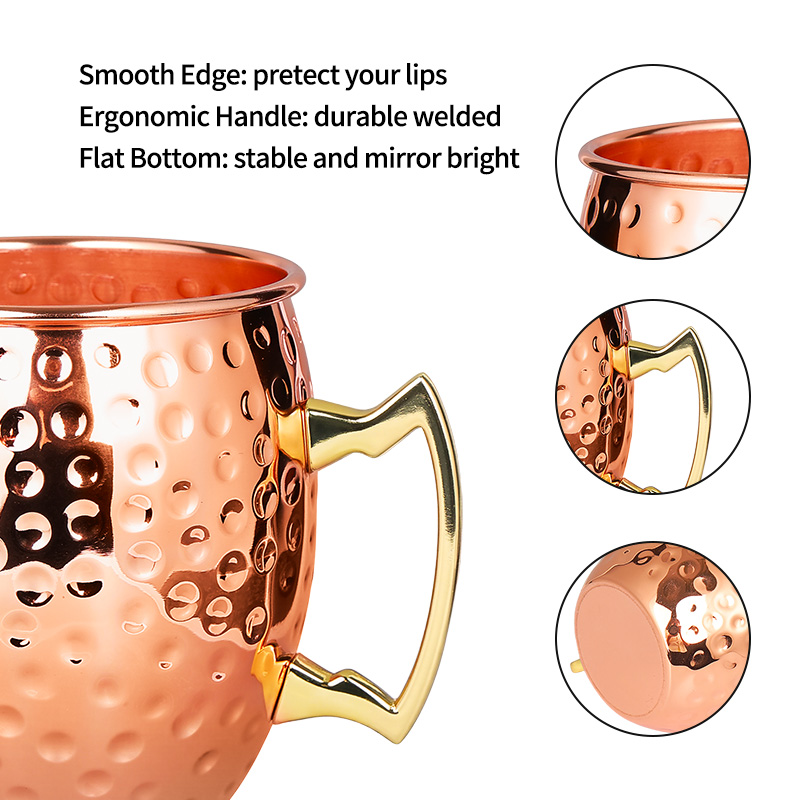 Moscow Mule Stainless Steel Mu – Mule Copper Mug recenzja i cena