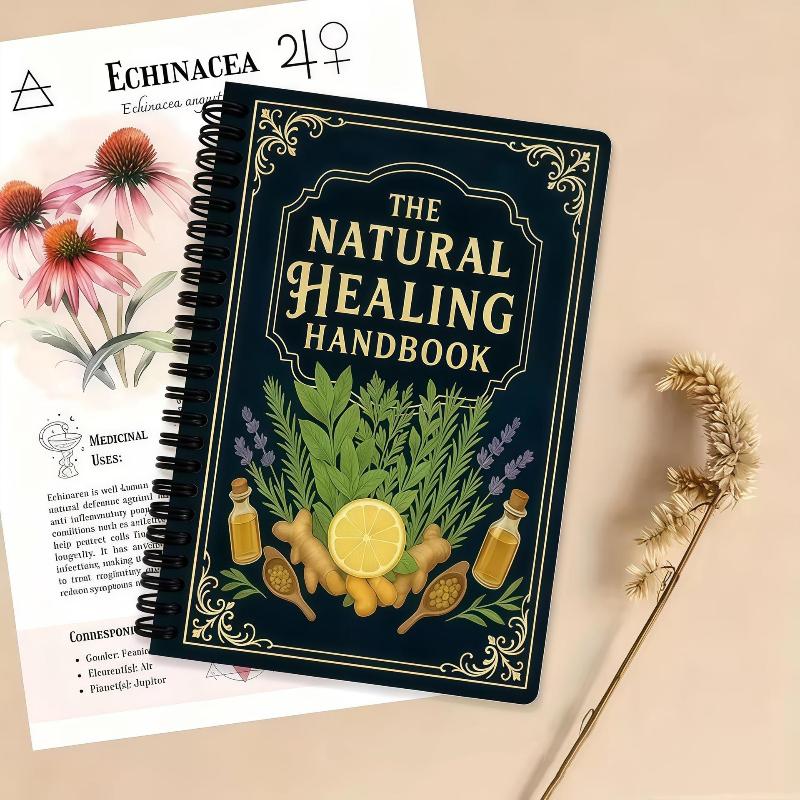 New Natural Handbook Spiral Bo – Cocktail Recipe Book recenzja i cena
